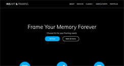 Desktop Screenshot of irisstudioart.com